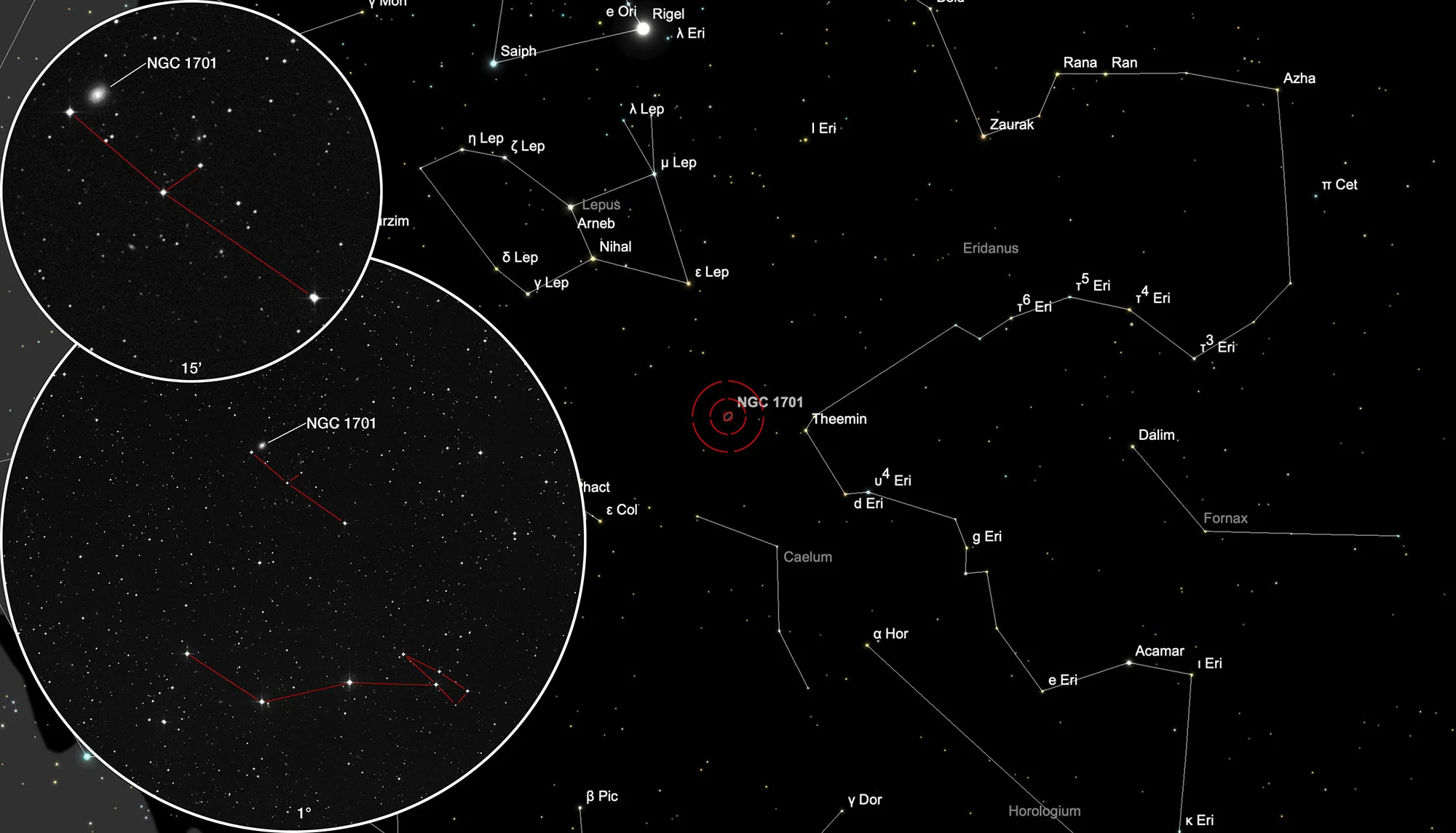 Chart NGC 1701