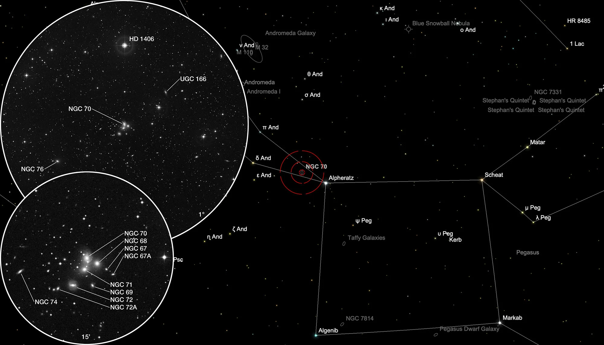 Chart NGC 70