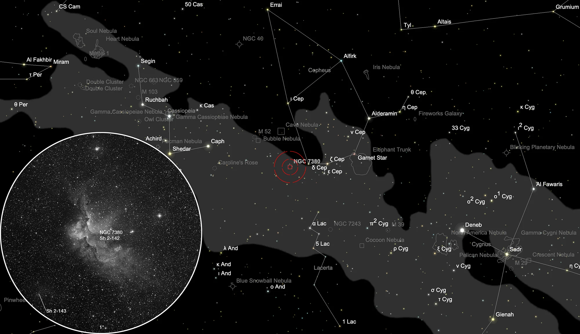 Chart NGC 7380