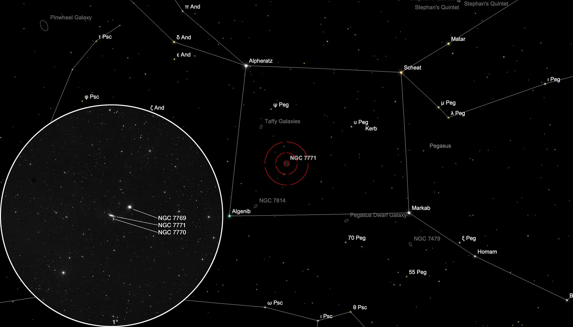 Chart NGC 7771