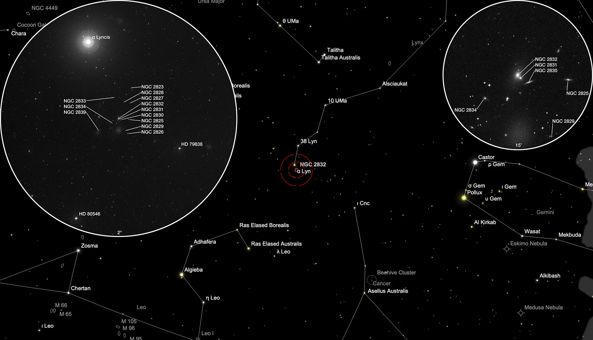 Finder Chart Abell Galaxy Cluster ACO 779