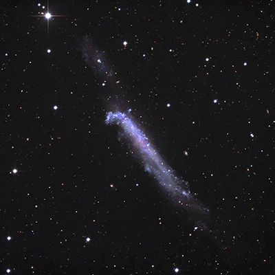 Hockeyschläger-Galaxie, NGC 4657