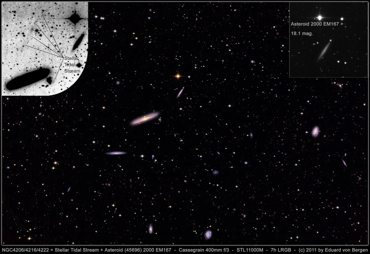 NGC 4206, NGC 4216, NGC 4222