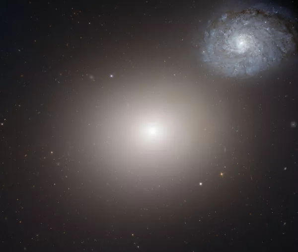 Messier 60 + NGC 4647 (Arp 116)