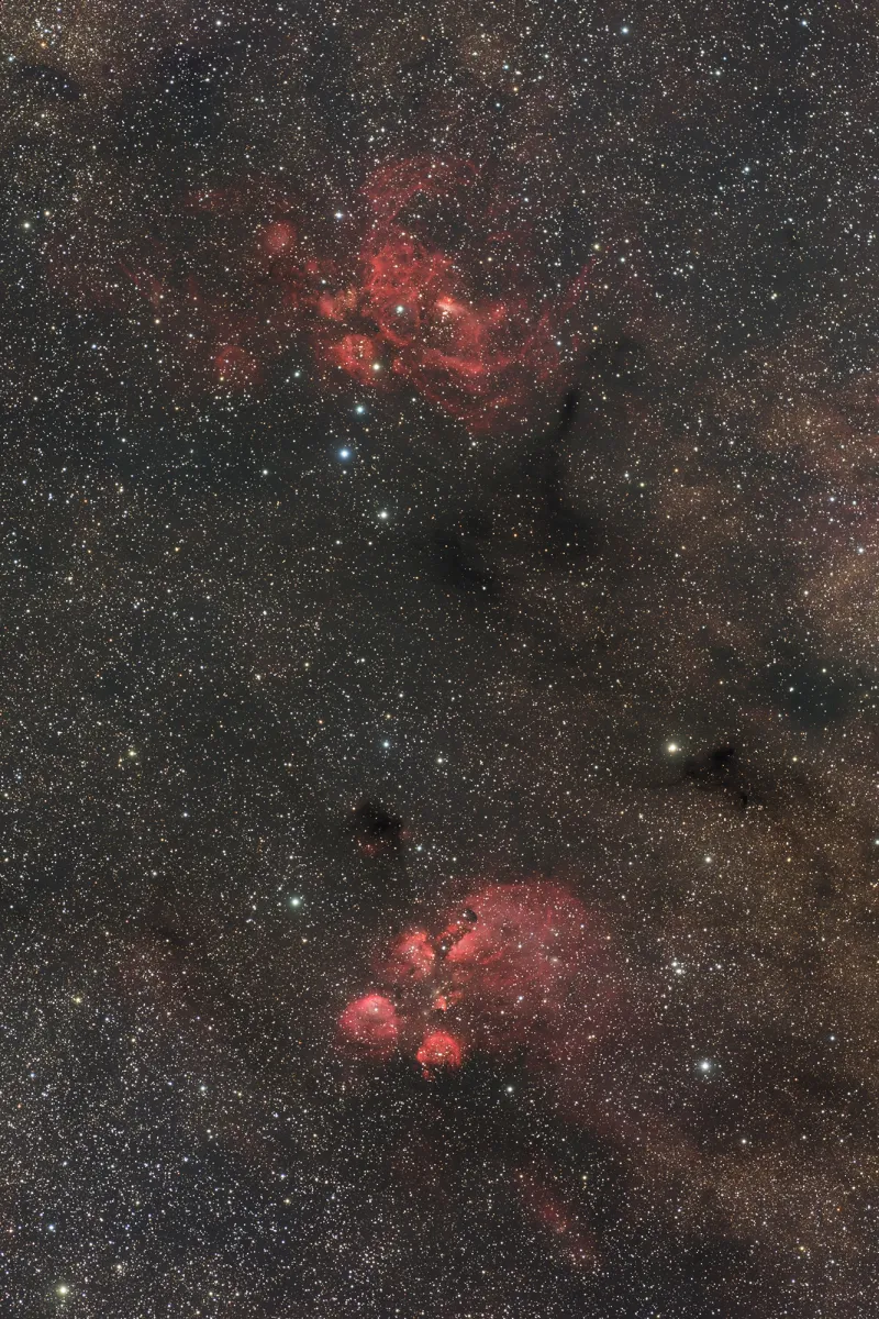 NGC 6334 + NGC 6357