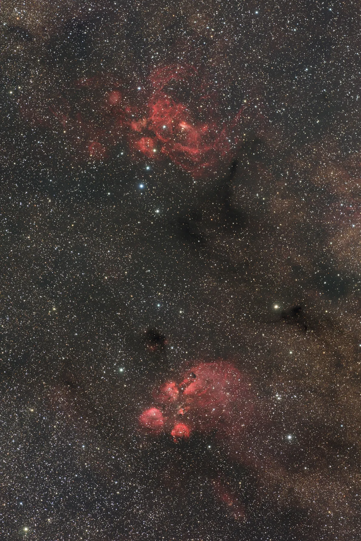 NGC 6334 + NGC 6357