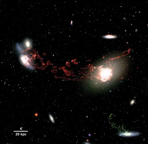 NGC 4438 + M 86