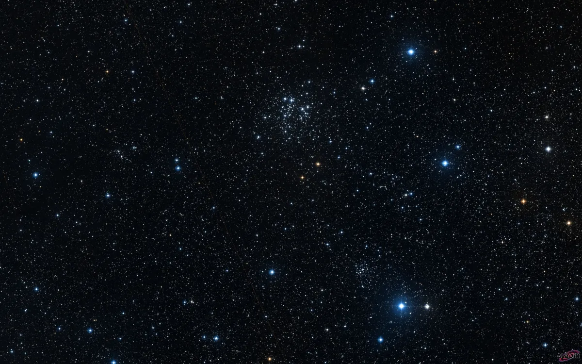 NGC 663 + NGC 659