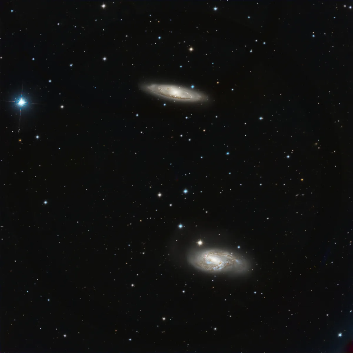 M 65 and M 66