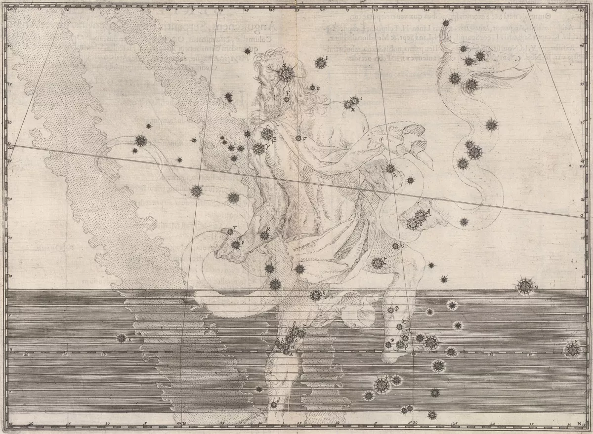 Constellation Serpentarius (Ophiuchus)