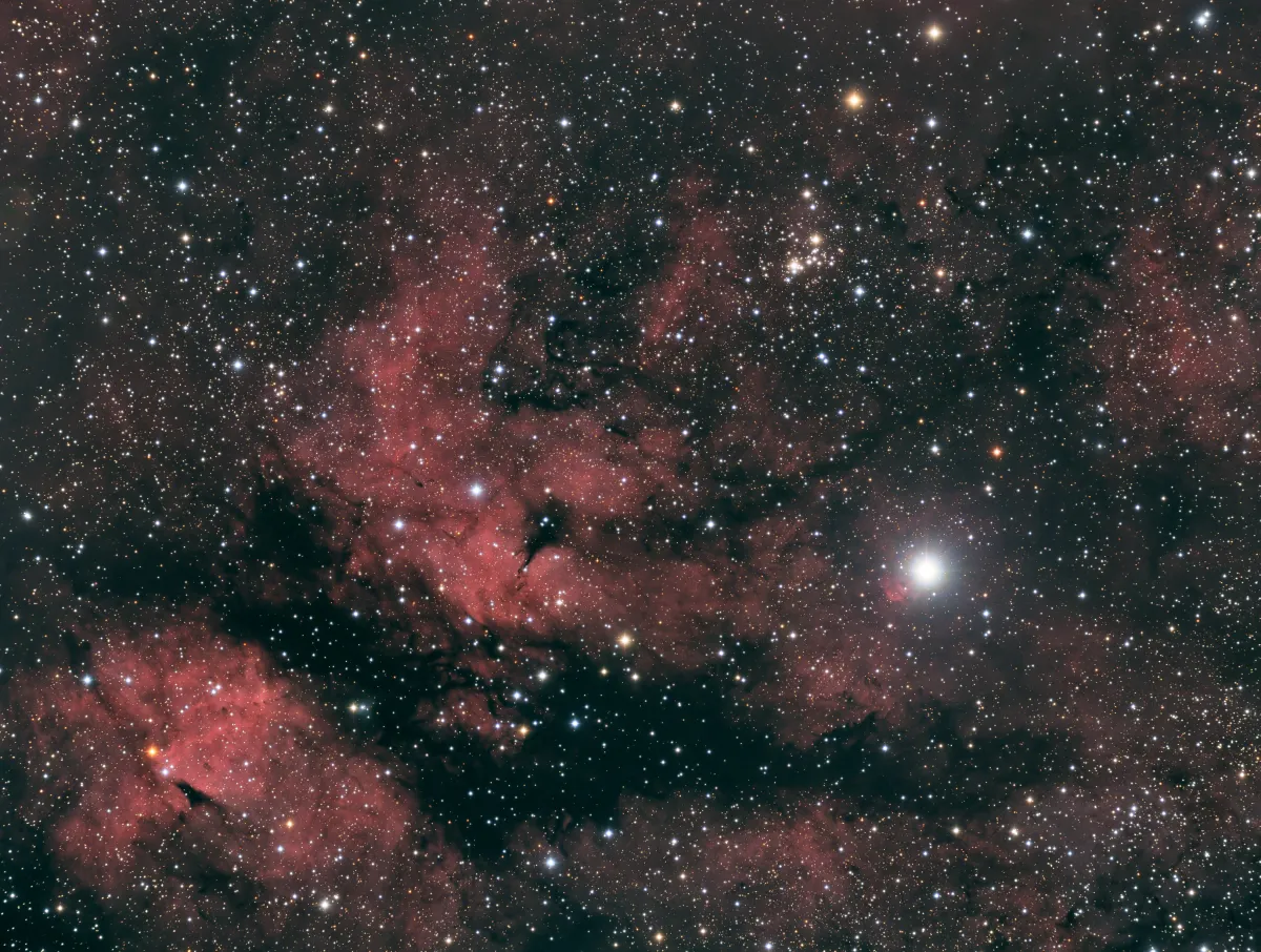 IC 1318, NGC 6910