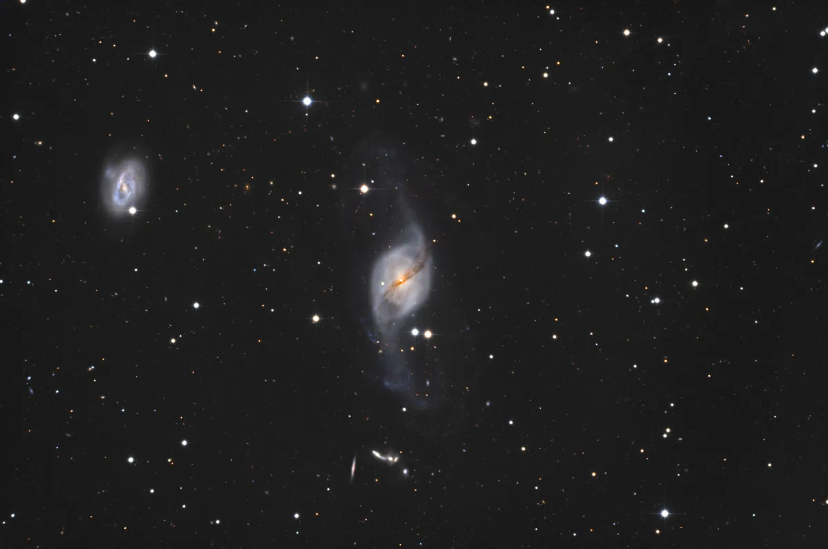 NGC 3718 + NGC 3729
