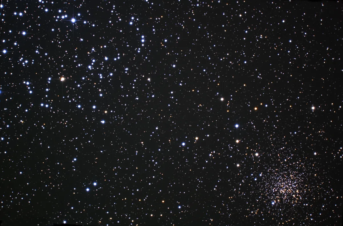 Messier 35 + NGC 2158