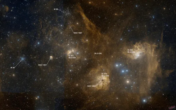 IC 405, IC 410, IC 417