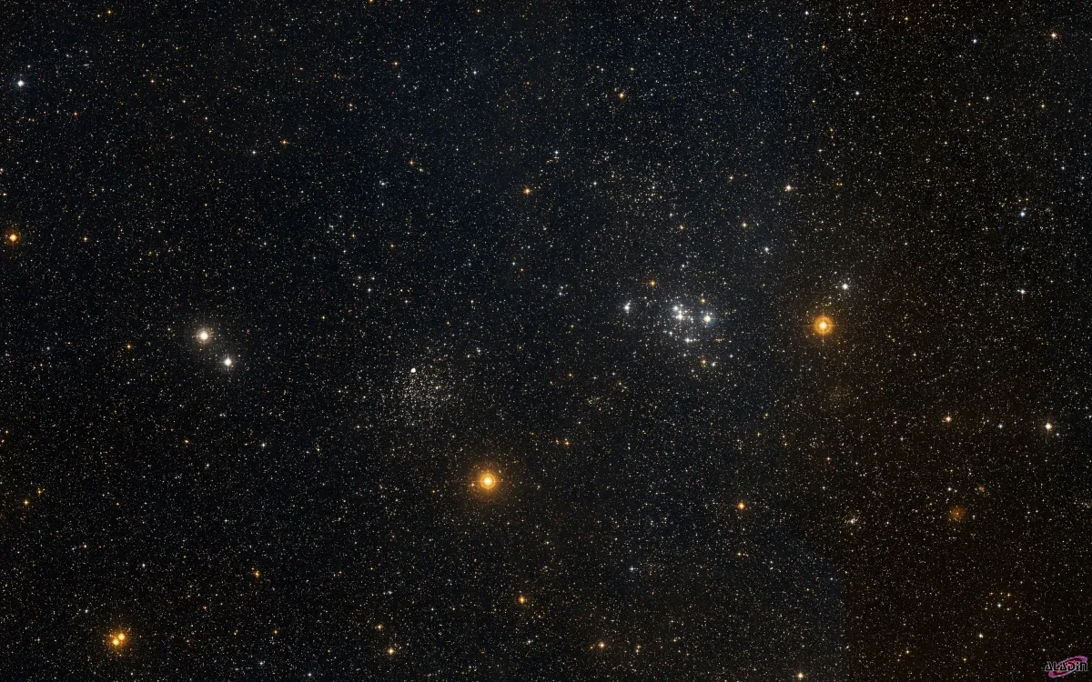 M 46, M 47, NGC 2423