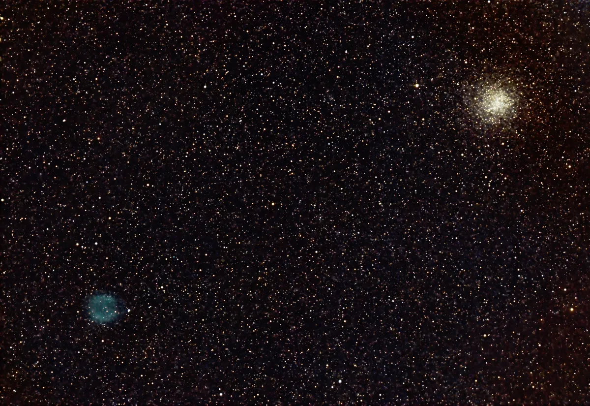 NGC 6712 + IC 1295