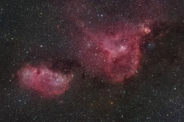 Heart and Soul Nebulae