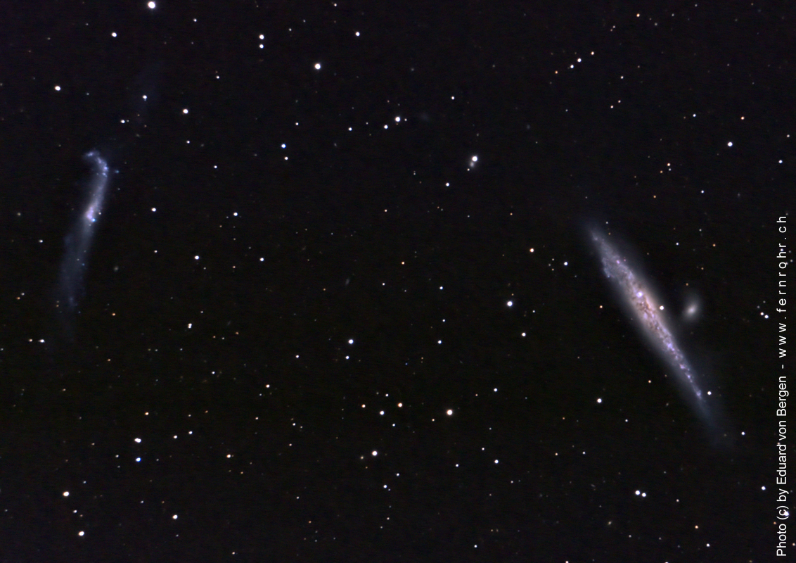NGC 4656/7 + NGC 4631/27