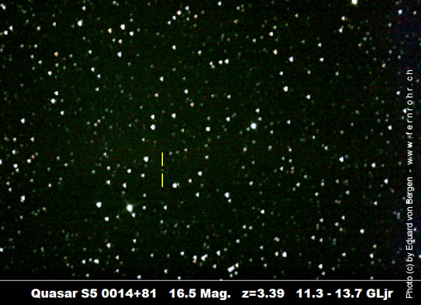 Quasar S5 0014+81